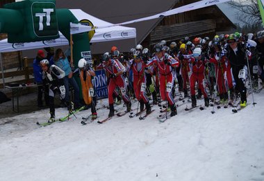 Der Start des  Achensee-X-Treme