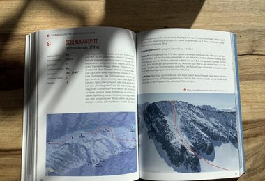 Genaue Karten und gute Übersichten - so soll ein Skitourenführer sein