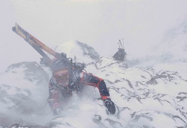 Stefan Siegrist an der Jungfrau (CH)