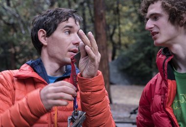 Alex Honnold und Adam Ondra (c) Black Diamond/Dustin Moore