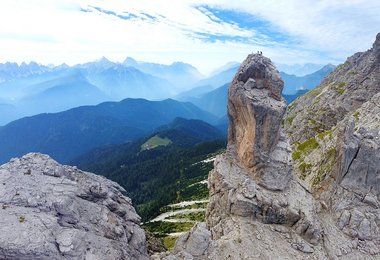 Der berühmte Felsturm Pupo di San Lorenzo (c) Axel Jentzsch Rabl
