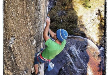 "Doppelleben" (8a+/Stubaital)