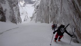Skitour Kugy-Couloir - Jalovec