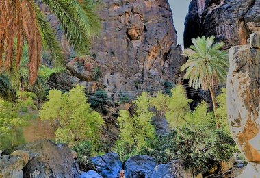Im Reich des Sultans - Klettern im Oman (c) Lukas Pichler