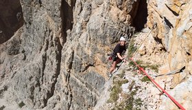 Quergang in der 5. SL