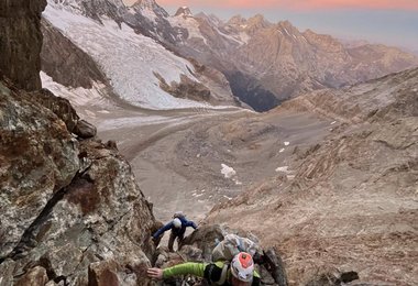 Erstbegehung Rottalhorn (3971m) Westwand