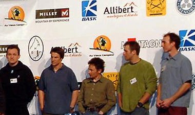 Von links: Alexander Odintsov, Steve House, Jean Christophe Lafaille, Kevin Mahoney und Ben Gilmore  - Foto: G. Malfer