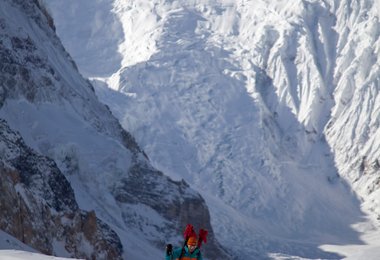 Austieg am Gasherbrum II @ Cory Richards