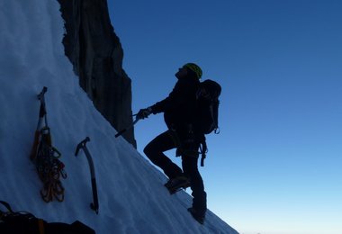 Morgendämmerung am Einstieg