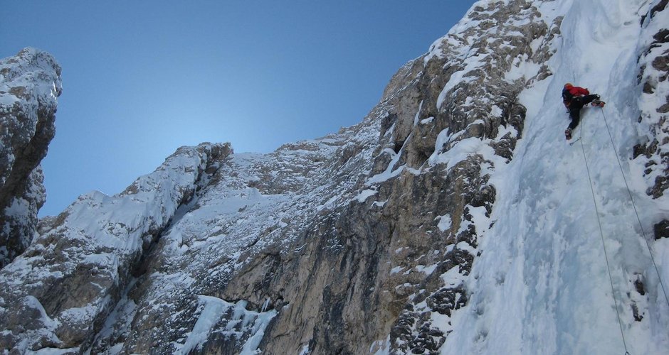 Vierte Seillänge. Foto Andreas Tonelli