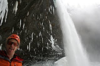 Will Gadd und der Helmcken Fall © Gadd/Emmett