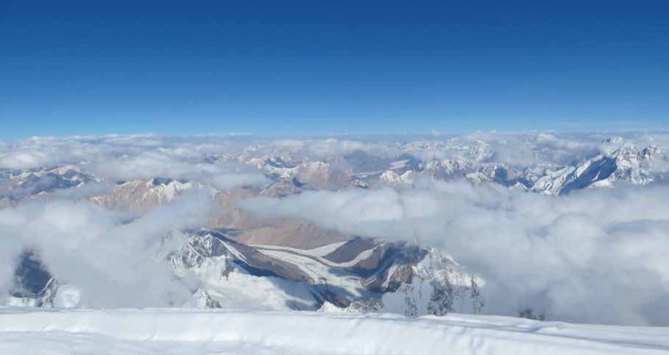 Gipfelpanorama vom K2