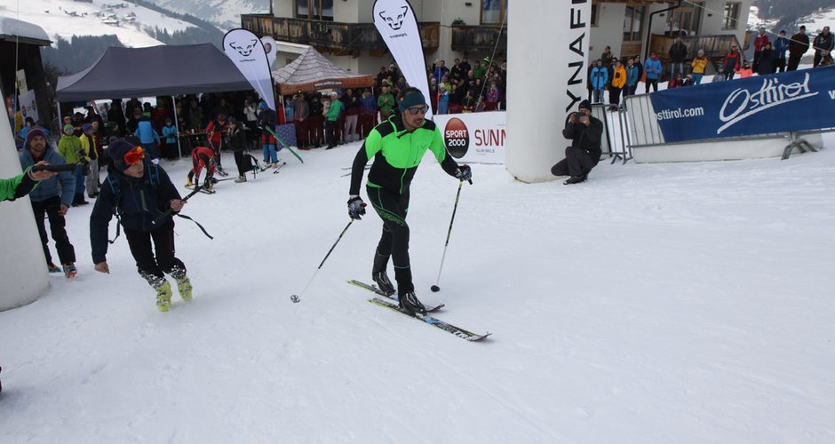 Martin Schneider beim Start zum Weltrekordversuch; Fotos Johannes Bodner