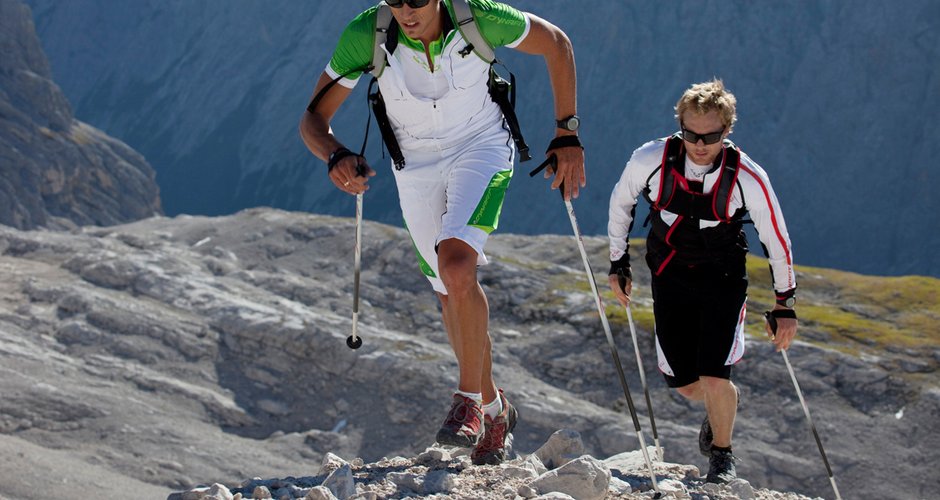 Tag 1: Beim Aufstieg auf die Zugspitze