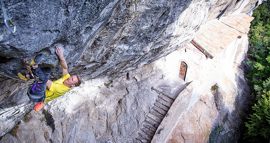 Jakob Schubert beim Saisonabschluss in Arco, Foto ©Heiko Wilhelm