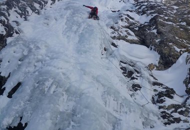 Schlüsselstelle. Foto Andreas Tonelli