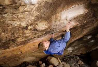 Jakob Schubert über Sturheit am Boulder Sleepwalker