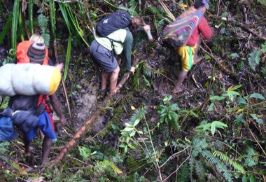 Der Anmarsch oder Abenteuer pur