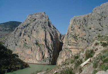 Die Schlucht mit den betroffenen Sektoren. Foto: A.Jentzsch