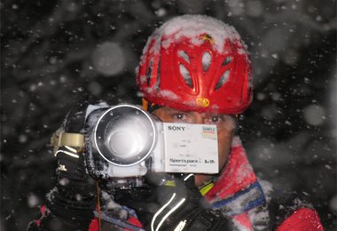 Das Sony Sportgehäuse liegt sehr gut in der Hand und ist robust und dicht...