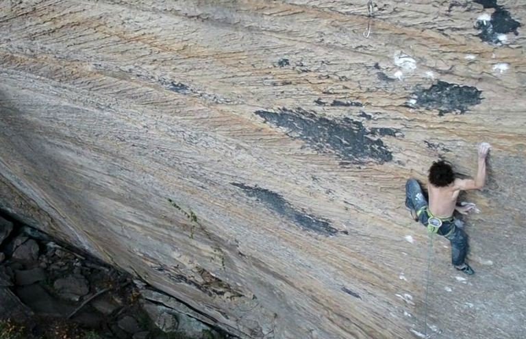 Adam Ondra onsights The Golden Ticket (5.14c), Red River Gorge, Kentucky