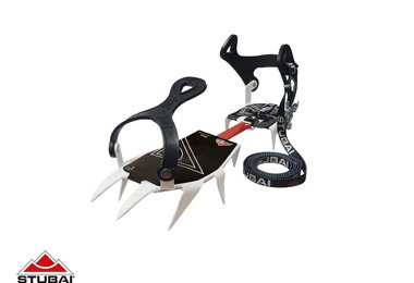 Auf einem Tirol Universal Steigeisen montiert