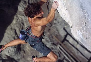 Berni Fiedler beim Reclimb von Erfolg ist Trainerbar © Thomas Bartl