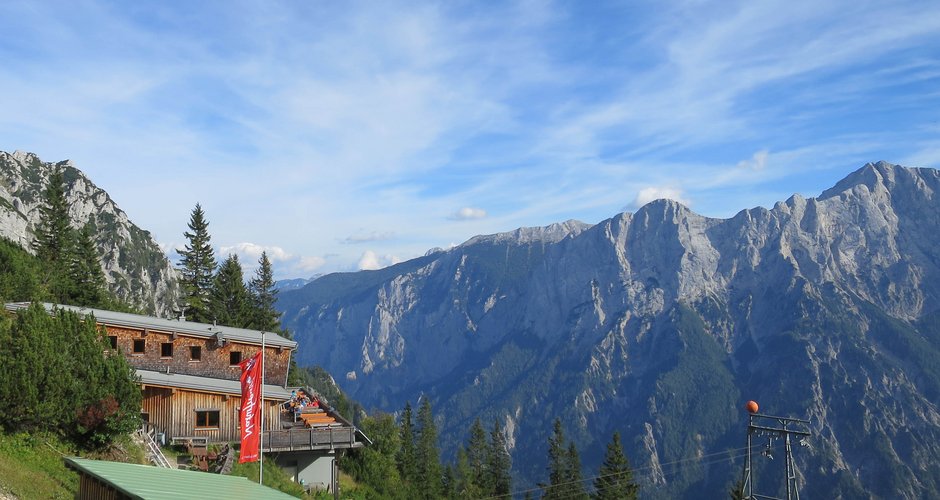 Das Buchsteinhaus im Gesäuse