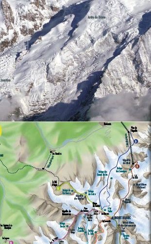 Mont Blanc, 4810 m, Tourenbeschreibungen, Sicherheitstipps und mehr...