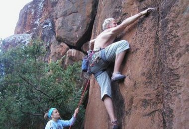 Sportklettern im Frog, Nairobi "Dead Man Walking" - 24