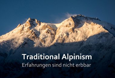 Vortrag "Traditional Alpinism" mit Simon Messner am Samstag, 12.11.2022