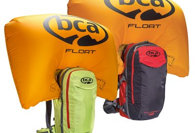 Die BCA Lawinenairbags Float 22 und 32