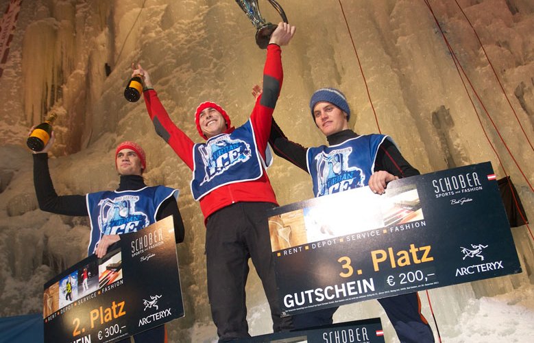 Peter Neufang jun. (2.), Georg Santner (1.), Josef Inhöger jun. (3.) (v. li.)