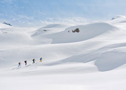 Skitour in den Ötztaler Alpen (Foto: Alpenverein/Norbert Freudenthaler)