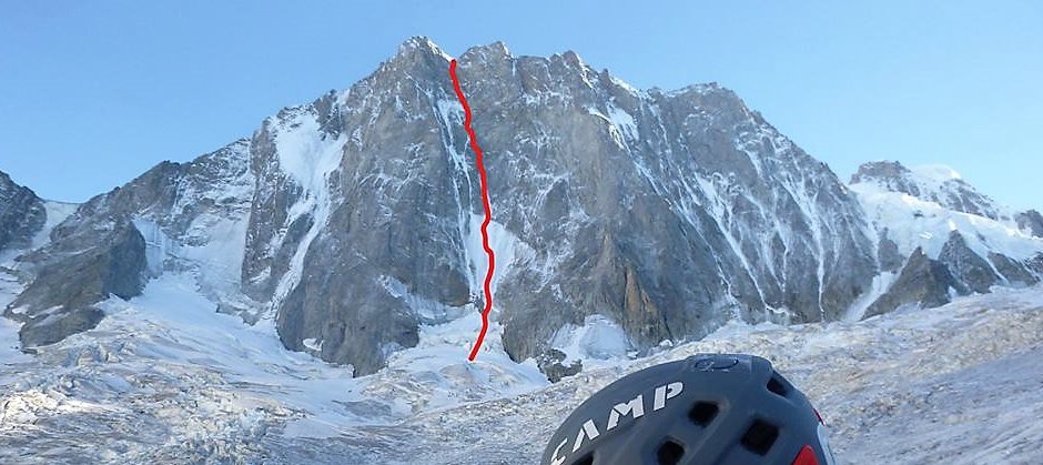 Japaner Couloir - Grandes Jorasses Nordwand (c) CAMP Archive - Roger Cararach Soler