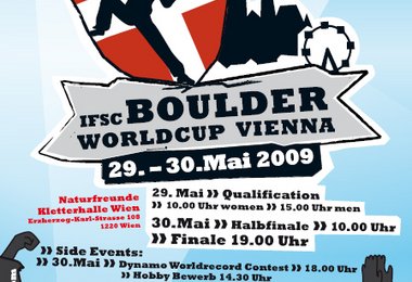 Boulderweltcup in Wien