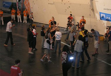 Großes Medienaufgebot bei der WM