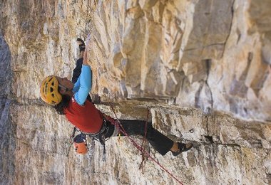 Ines Papert in "Pellisier"    8b; Fotos: Rainer Eder