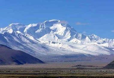 Der Cho Oyu mit seinen 8.201 m war das Ziel der Expedition Foto: Bernhard Teischl