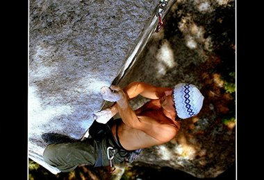 Herbert Ranggetiner in Big Mama, 8c+