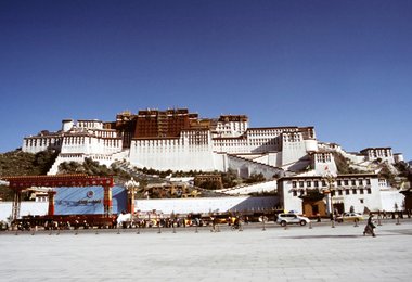Der weltberühmte Potala Palast