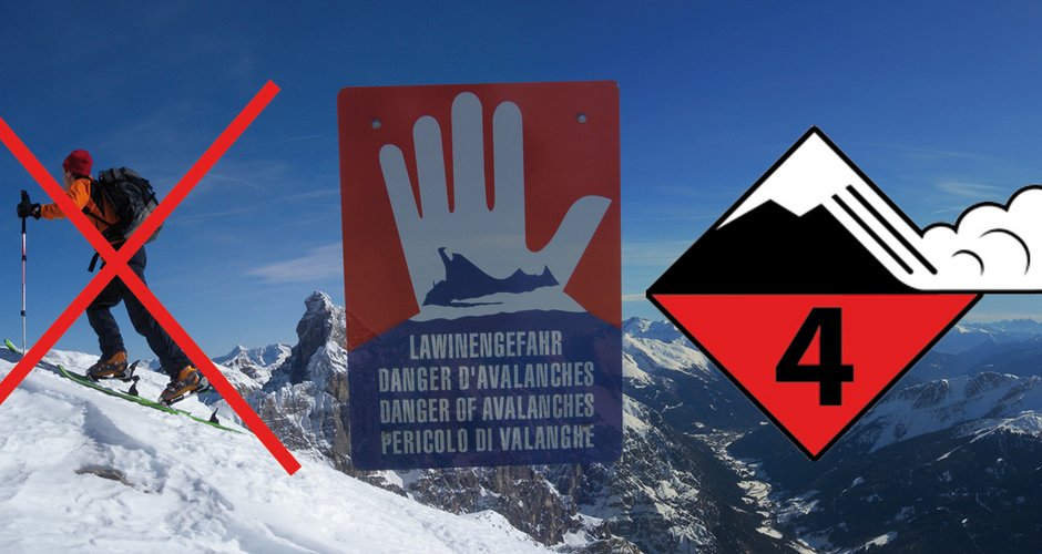 Die Bergrettung fordert ein Skitourenverbot bei Lawinenstufe 4