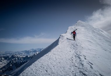Kurz vor dem Mont Blanc Gipfe