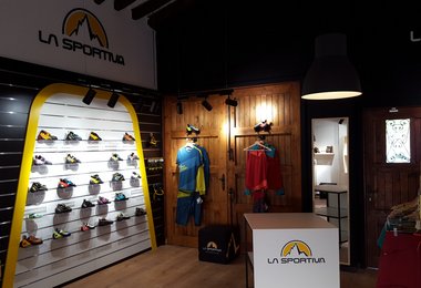 Der neue La Sportiva Shop_in Rodellar/Spanien