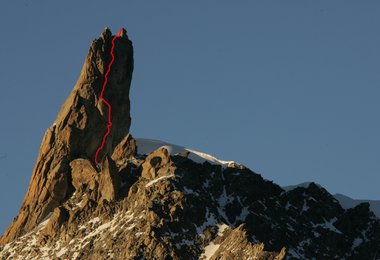 Alex Huber - Solo durch Dent du Géant Südwand