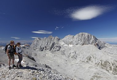 Blick von der Scheichenspitz zum Dachstein, Foto: Herbert Raffalt