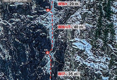 Die Route Black Pearl im Anlauftal- Gasteinertal,