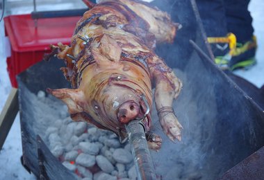 Zumindest einer hatte es am Finaltag warm....