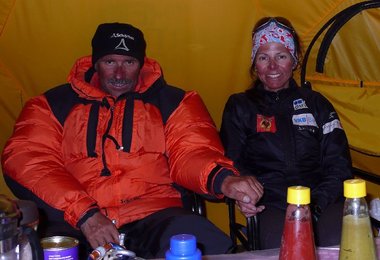 Glücklich zurück im Basislager Bild © D. Göttler