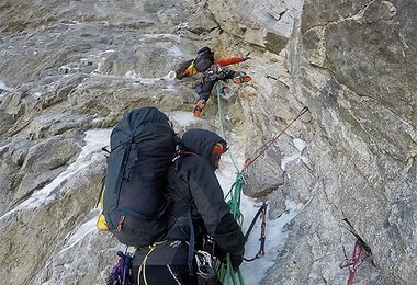 Japaner Couloir - Grandes Jorasses Nordwand (c) CAMP Archive - Roger Cararach Soler